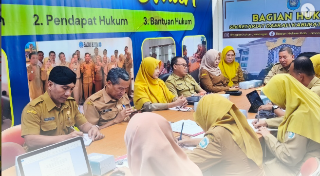 Rapat Koordinasi Pembahasan Rancangan Peraturan Bupati (Raperbup)