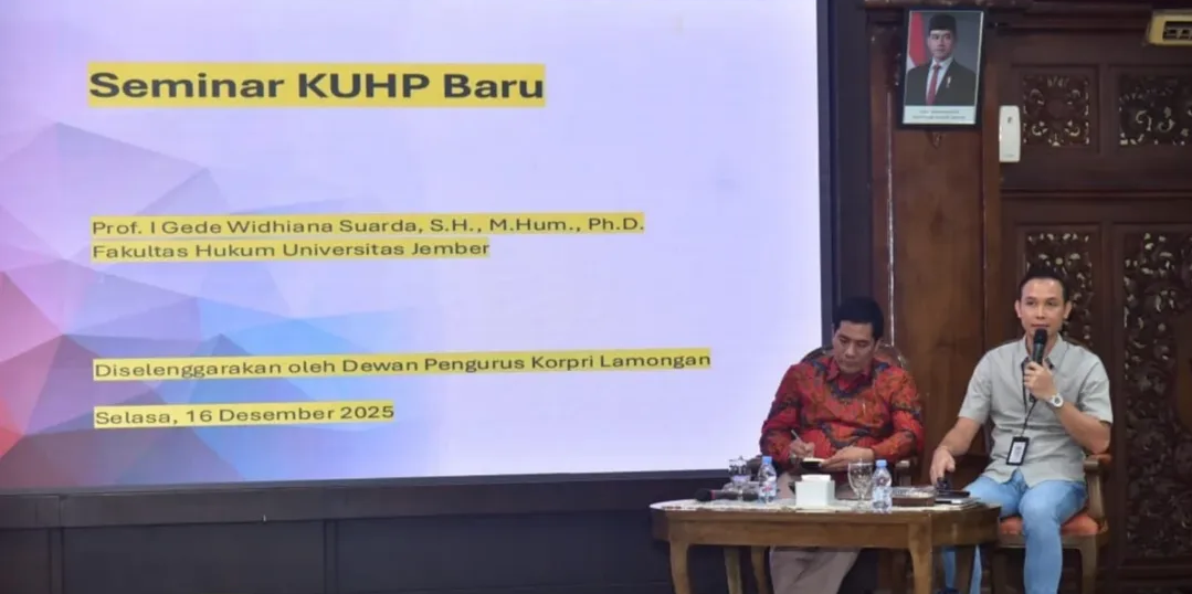SEMINAR DAN SOSIALISASI UNDANG-UNDANG NOMOR 1 TAHUN 2023 TENTANG KITAB UNDANG-UNDANG HUKUM PIDANA (KUHP)